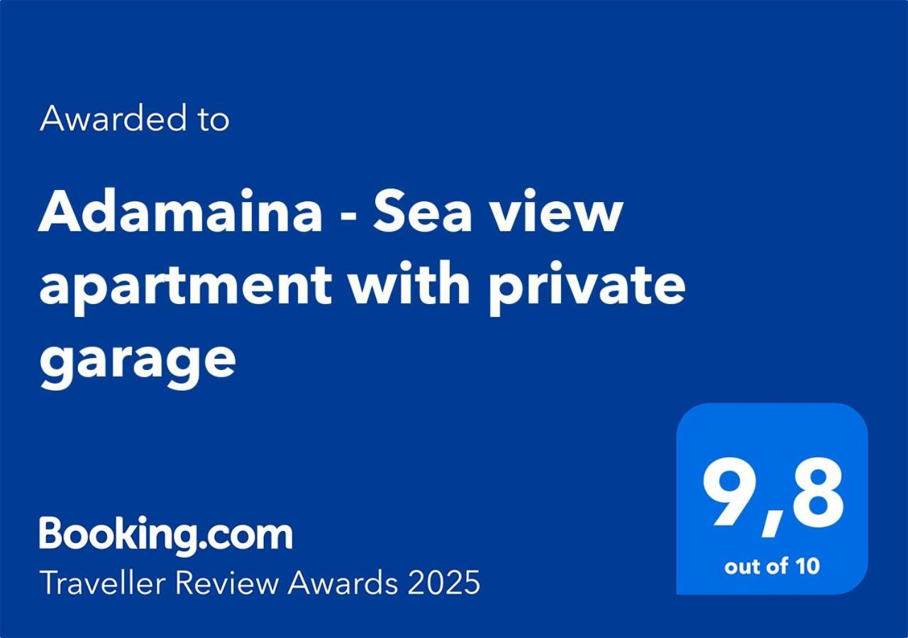 Adamaina - Sea View Apartment With Private Garage Sestri Levante Exteriér fotografie